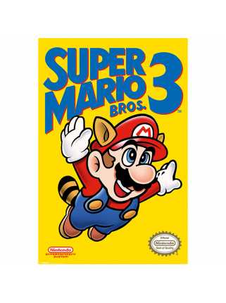 Постер Super Mario Bros 3 (NES Cover)